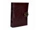 Handmade cotton paper Leather journal Celtic Weave Cross Diary Unlined Paper Book